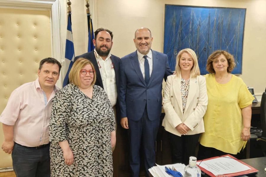 συνάντηση ποσσασδια υφυπουργός εθνικής οικονομίας και οικονομικών Δημήτρης Μαρκόπουλος